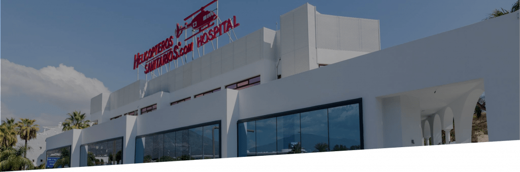 Vista general de Helicópteros Sanitarios Hospital